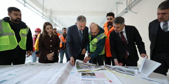 Mardin Şehir Hastanesi’nde Çalışmalar Sürüyor